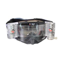 VIRAL BRAND SIGNATURE SERIES ROLL OFF SYSTEM GOGGLE BLACK/BLUE