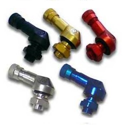 VALVE STEM ANGLED ALLOY SIL 11mm-PR