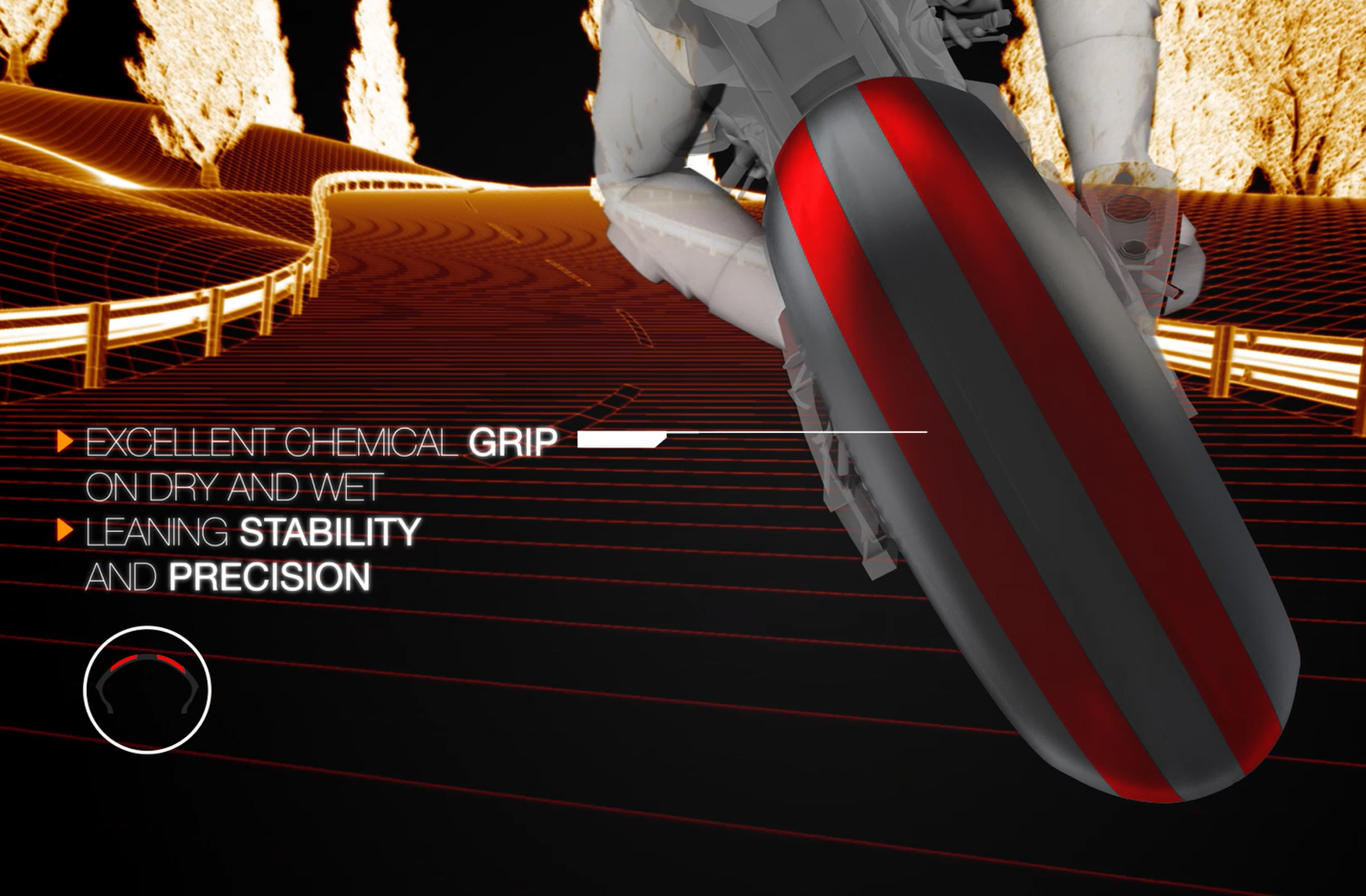 Pirelli Rosso Corsa II Excellent Chemical Grip