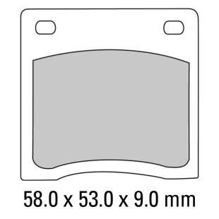 FERODO BRAKE PADS FDB151P