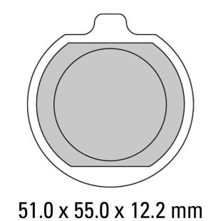 FERODO BRAKE PADS FDB220P