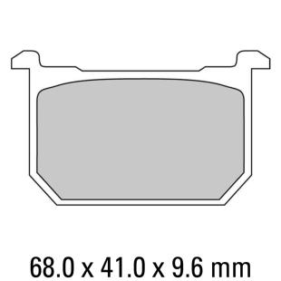 FERODO BRAKE PADS FDB298P