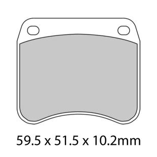 FERODO BRAKE PADS FDB342 CPRO CARBON CERAMIC  RACING