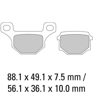 FERODO BRAKE PADS FDB384P