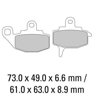 FERODO BRAKE PADS FDB494P