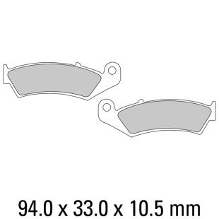 FERODO BRAKE PADS FDB496P