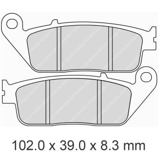FERODO BRAKE PADS FDB570ST