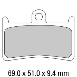 FERODO BRAKE PADS FDB605ST
