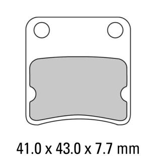 FERODO BRAKE PADS FDB625AG