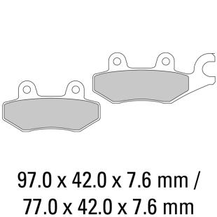 FERODO BRAKE PADS FDB631EF