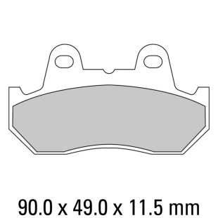 USE 01-0665-P0 FERODO BRAKE PADS FDB665ST