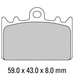 FERODO BRAKE PADS FDB741P
