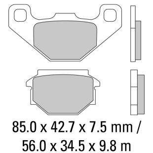 FERODO BRAKE PADS FDB828P