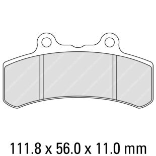 FERODO BRAKE PADS FDB847ST