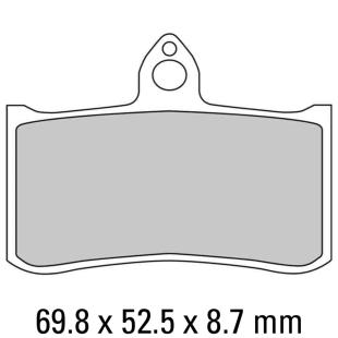 FERODO BRAKE PADS FDB858P