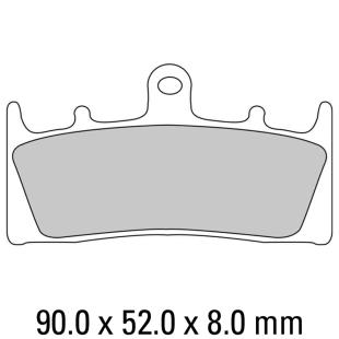FERODO BRAKE PADS FDB873P (36-2041-60)