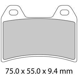 FERODO BRAKE PADS FDB2042 CP1 RACING
