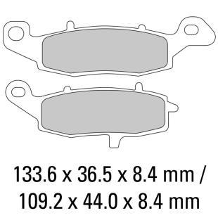 FERODO BRAKE PADS FDB2048P (36-2730-10)