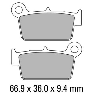 FERODO BRAKE PADS FDB2162EF (36-3671-FC)