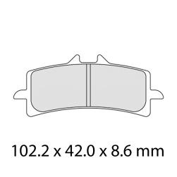 FERODO BRAKE PADS FDB2218ZR (2260)
