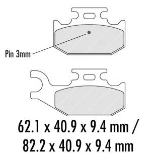 FERODO BRAKE PADS FDB2235SG