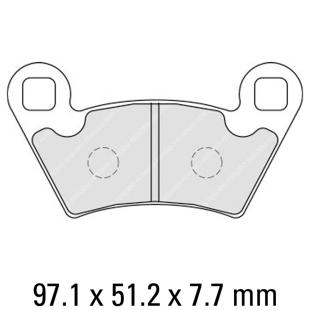 FERODO BRAKE PADS FDB2236SG