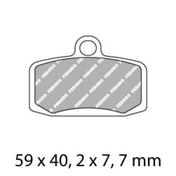 FERODO BRAKE PADS FDB2262SG (36-2206-10)
