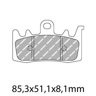 FERODO BRAKE PADS FDB2265ST