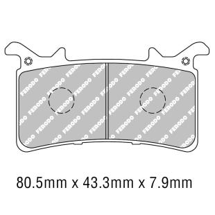 FERODO BRAKE PADS FDB2324XRAC