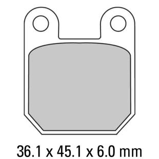 FERODO BRAKE PADS FRP405SG (36-2120-10)