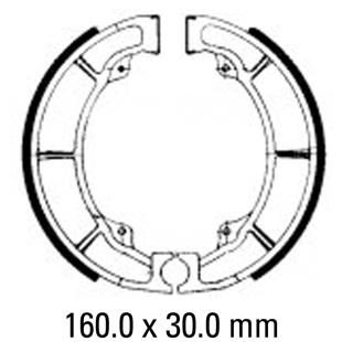 FERODO BRAKE SHOES FSB718
