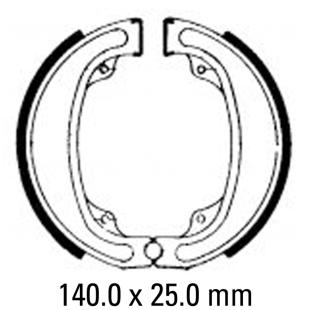 FERODO BRAKE SHOES FSB747