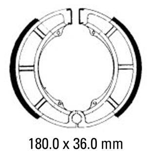 FERODO BRAKE SHOES FSB784