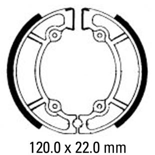 FERODO BRAKE SHOES FSB786
