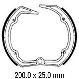 FERODO BRAKE SHOES FSB804