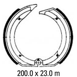 FERODO BRAKE SHOES FSB805
