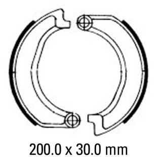 FERODO BRAKE SHOES FSB806