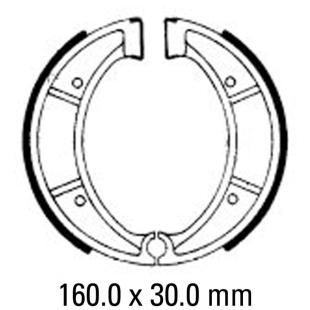 FERODO BRAKE SHOES FSB812