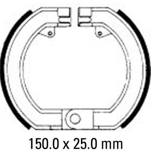 FERODO BRAKE SHOES FSB869