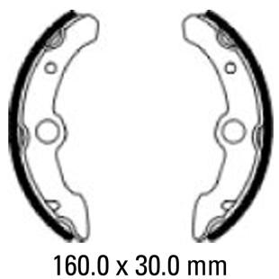 FERODO BRAKE SHOES FSB928