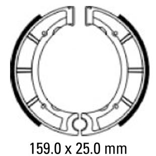 FERODO BRAKE SHOES FSB948