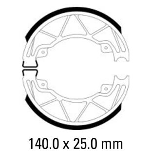 FERODO BRAKE SHOES FSB954EF