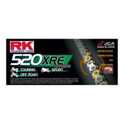 RK CHAIN 520XRE-130L XW-RING (Up to 800cc)