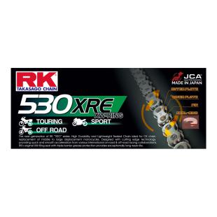 RK CHAIN 530XRE-124L XW-RING