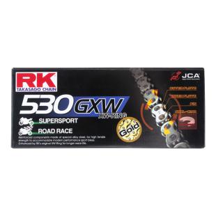 USE 12-53Z-120GD RK CHAIN 530GXW - 120L X-RING GOLD (Up to 1400cc)
