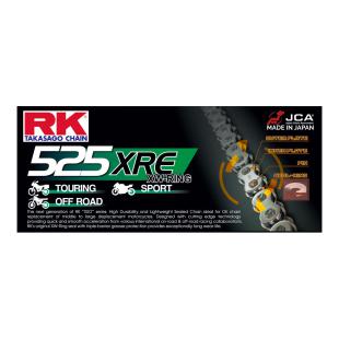 RK CHAIN 525XRE-130L XW-RING (Up to 1000cc)