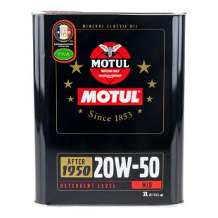 MOTUL CLASSIC OIL 20W50 2L (BOX 10)