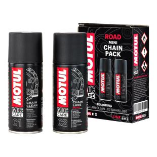 MOTUL MINI CHAIN LUBE/CLEAN PACK ROAD