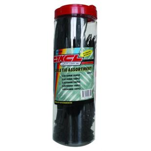 CABLE TIES - 500 ASSORTED 160-CTK1