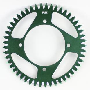 SPROCKET ALLOY RK KX80/85 GREEN 49T